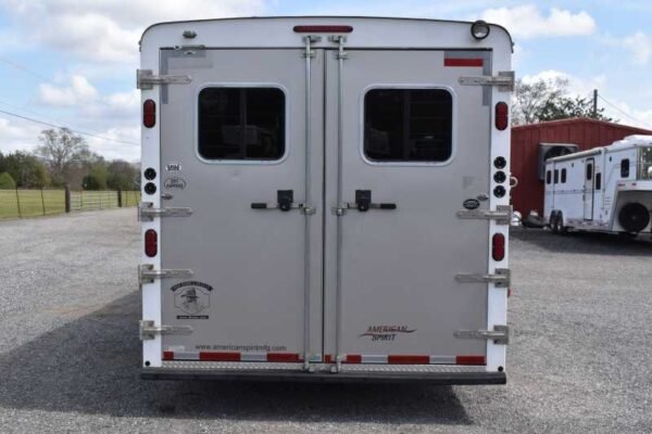 2007 American Spirit 8308LQ 3 Horse Trailer with 8' Short Wall - Image 24