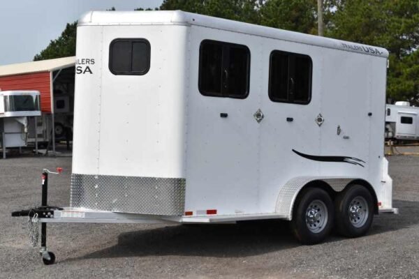 2019 Trailers USA 2HSLBPDLX 2 Horse Trailer - Image 13