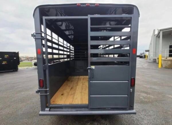 2023 BCI Stock Trailer 6'X16' Eco Series Bumper Pull - Image 18