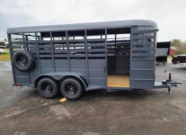 2023 BCI Stock Trailer 6'X16' Eco Series Bumper Pull - Image 10