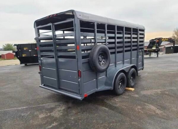 2023 BCI Stock Trailer 6'X16' Eco Series Bumper Pull - Image 4