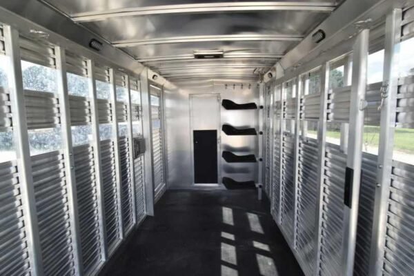 2018 Lakota Charger LQ Stock Trailer with 9' Short Wall - Image 30