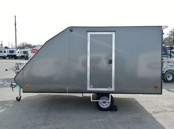 Mission Trailers 101×12 Aluminum 2-Place Crossover w/Mats & Guides, Rear Canopy - Image 5