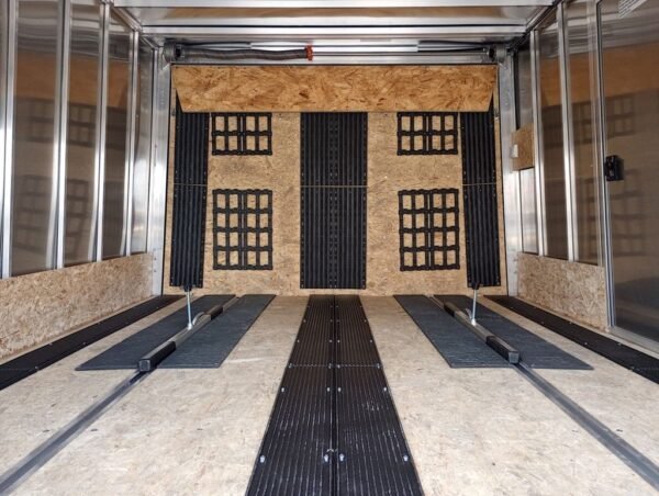 Mission Trailers 101×12 Aluminum 2-Place Crossover w/Mats & Guides, Rear Canopy - Image 13