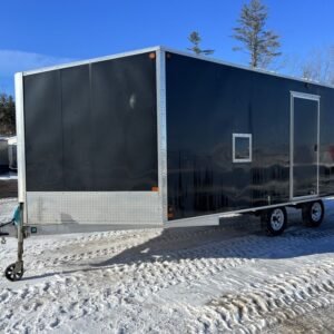 2008 Sno Pro 101x20 Aluminum 4-Place w/Interior Spare Mount, Mats & Guides