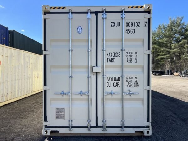40ft storage container high cube one trip side doors