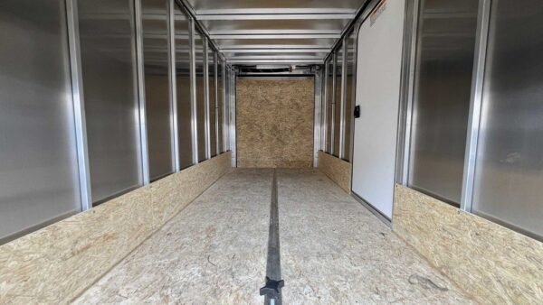 2024 mission trailers 60×12 aluminum single place crossover w/galvanized package, rear canopy