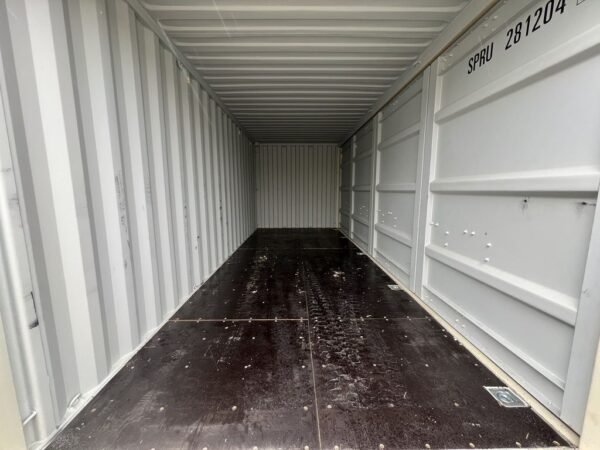 20ft shipping container standard height one trip open side