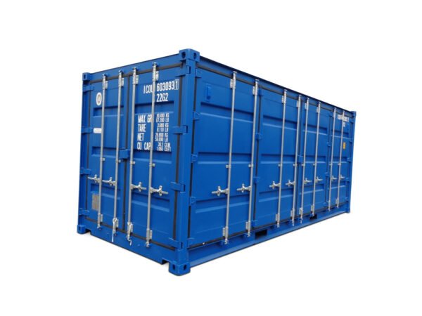 20ft shipping container sided door