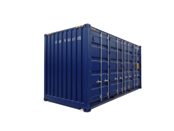 20 ft high cube shipping container double sided door