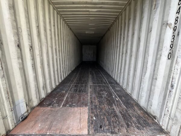 40ft storage container high cube cargo worthy.