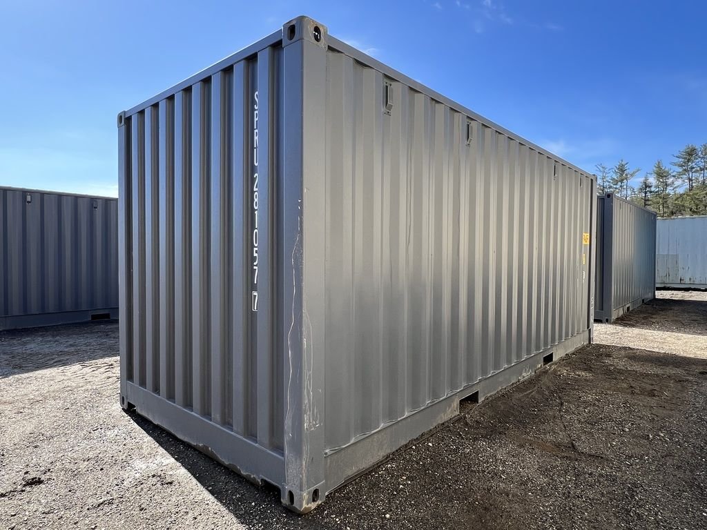 20ft shipping container standard height one trip open side