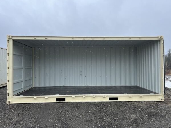 20ft shipping container standard height one trip open side