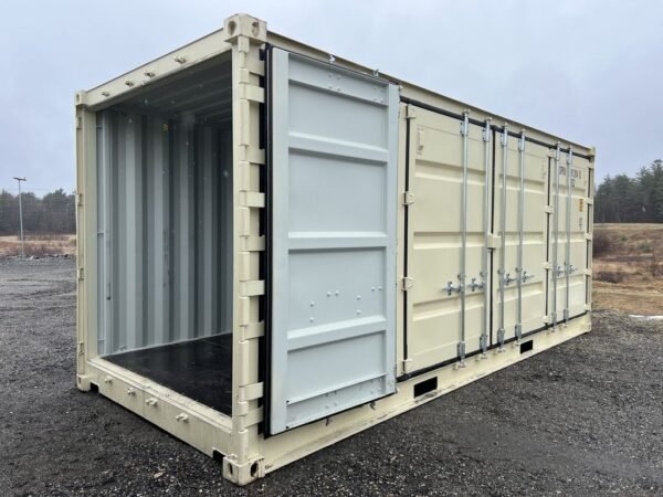 20ft shipping container standard height one trip open side