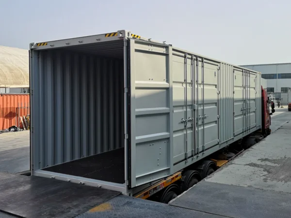 40ft high cube container 2 side doors