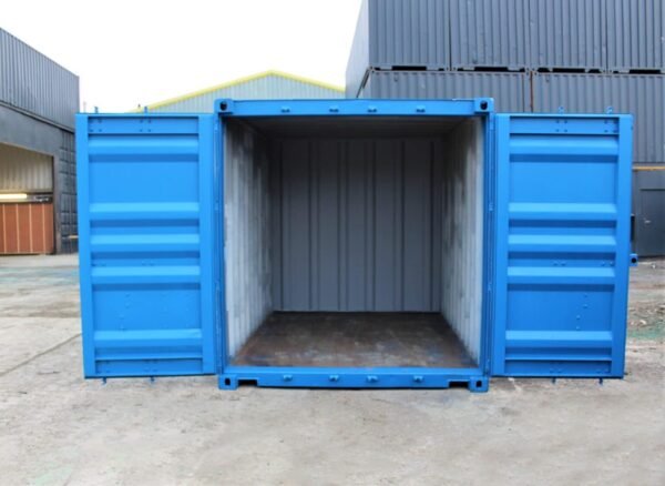 10ft new shipping container blue
