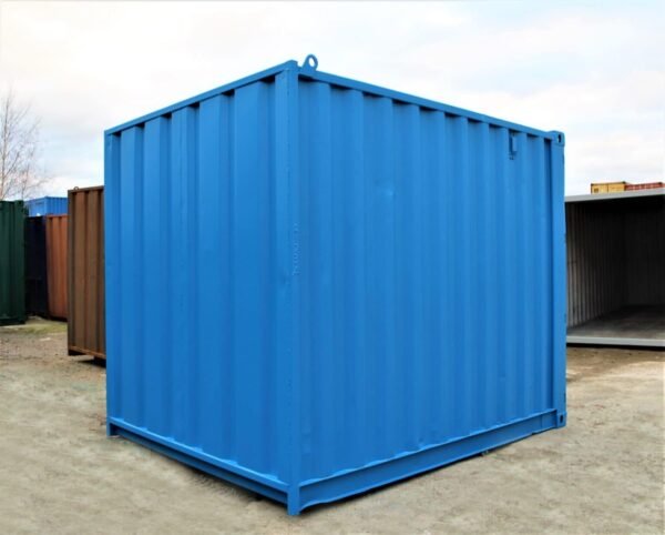 10ft new shipping container blue