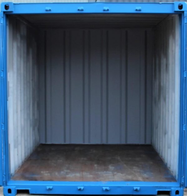 10ft new shipping container blue