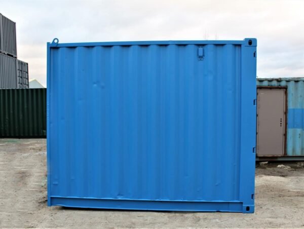 10ft new shipping container blue