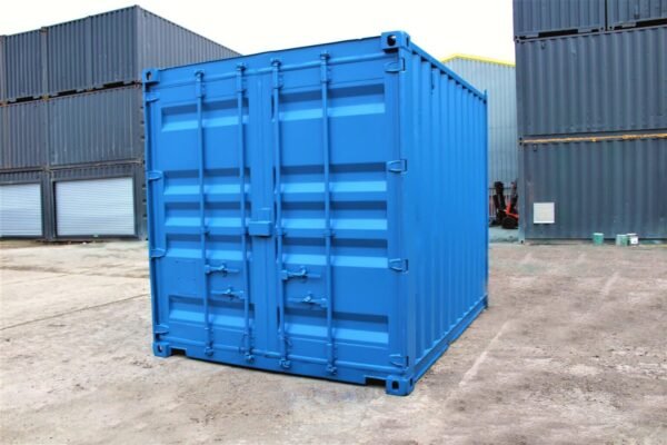 10ft new shipping container blue