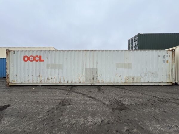 40ft storage container standard height cargo worthy used.