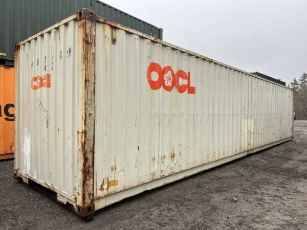 40f storage container standard height wind and water tight used