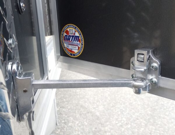 2024 mission trailers 101×24 aluminum 4/5 place drive in/out deckover w/galvanized pkg, canopy