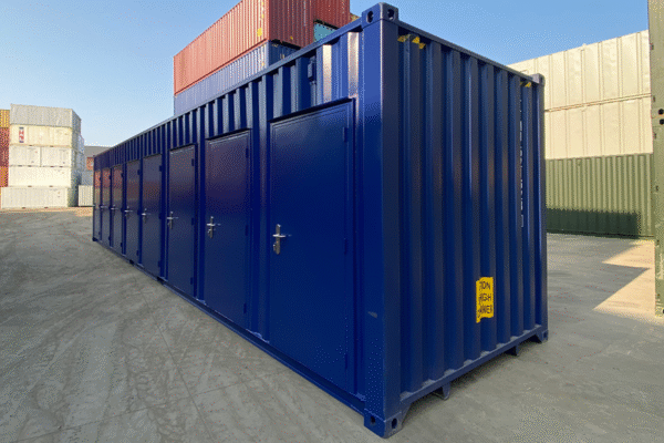 40ft high cube container 8 doors