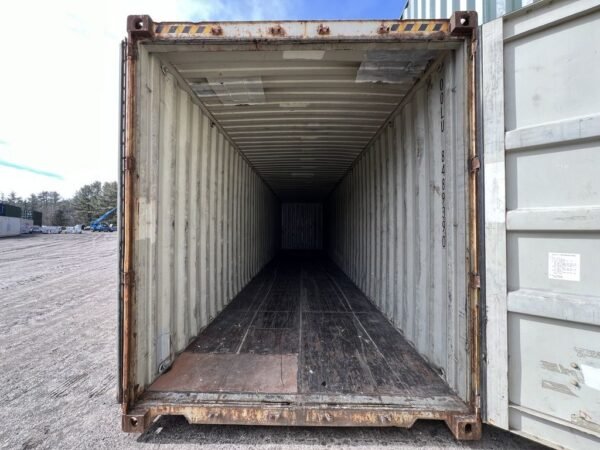40ft storage container high cube cargo worthy.