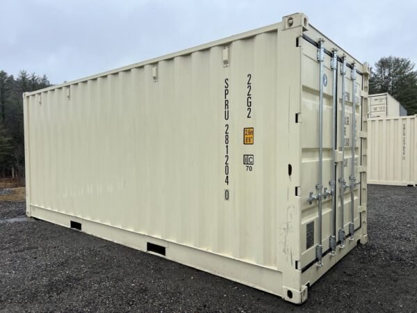 20ft shipping container standard height one trip open side