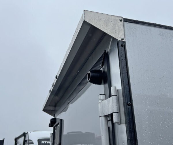2024 mission trailers 60×12 aluminum single place crossover w/galvanized package, rear canopy