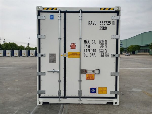 20ft one trip refrigerated shipping container