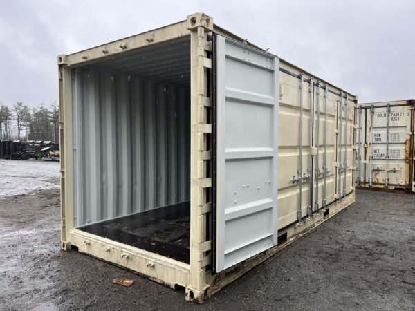 20ft storage container standard height open side