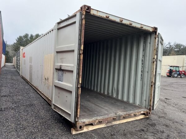 40ft storage container standard height cargo worthy used.