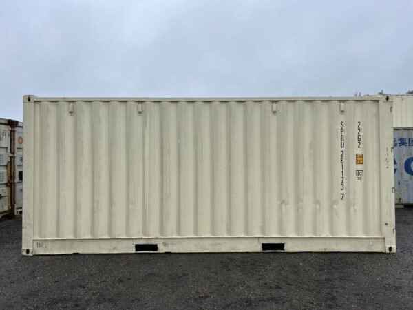 20ft storage container standard height open side