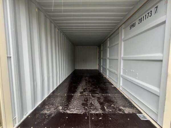20ft storage container standard height open side