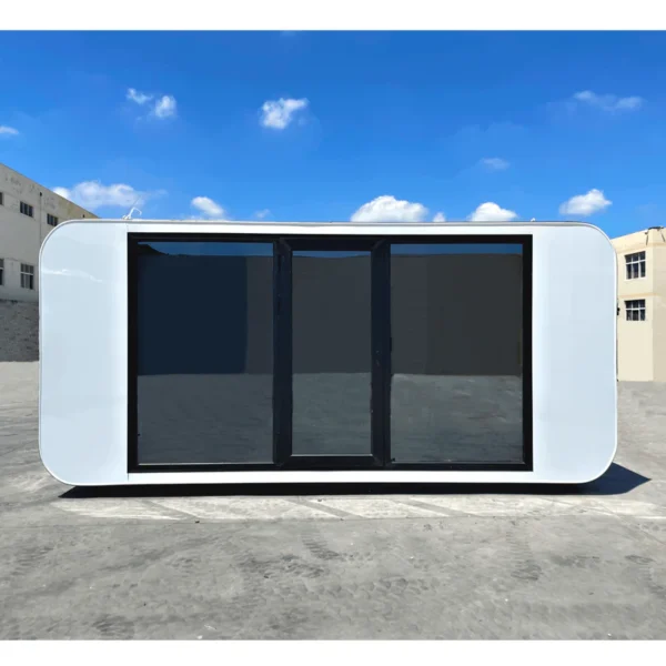 outdoor living and working tiny house 16ft