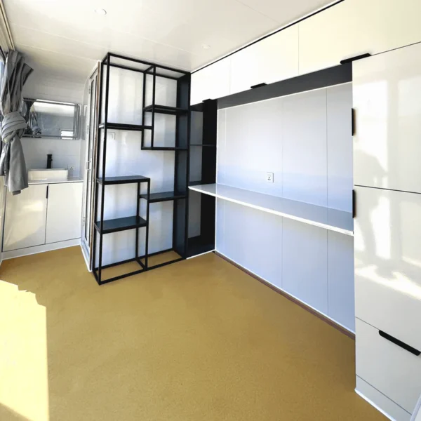 outdoor living and working tiny house 16ft