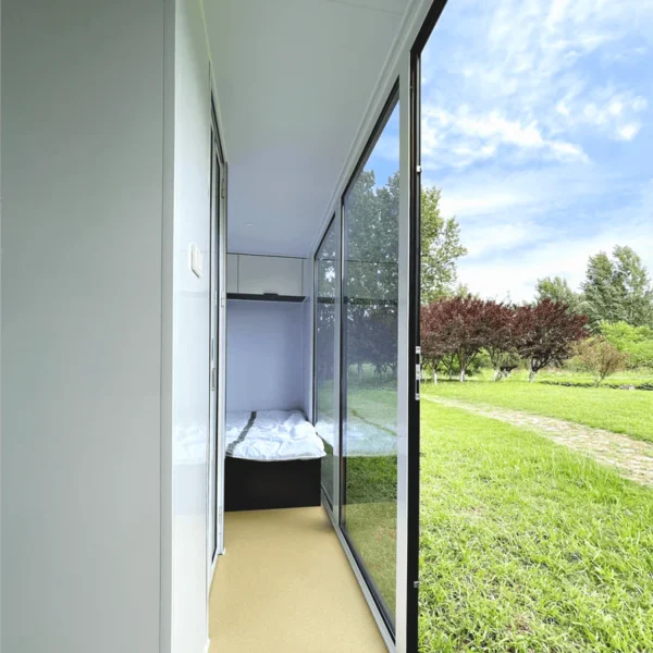 outdoor living and working tiny house 20ft