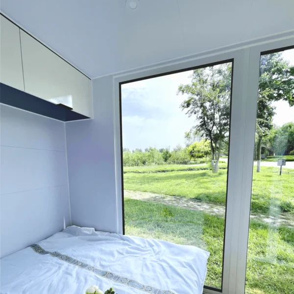 outdoor living and working tiny house 20ft