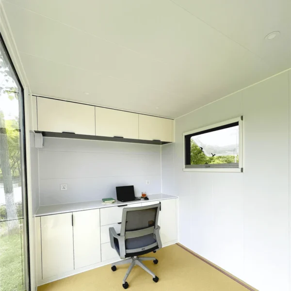 outdoor living and working tiny house 20ft