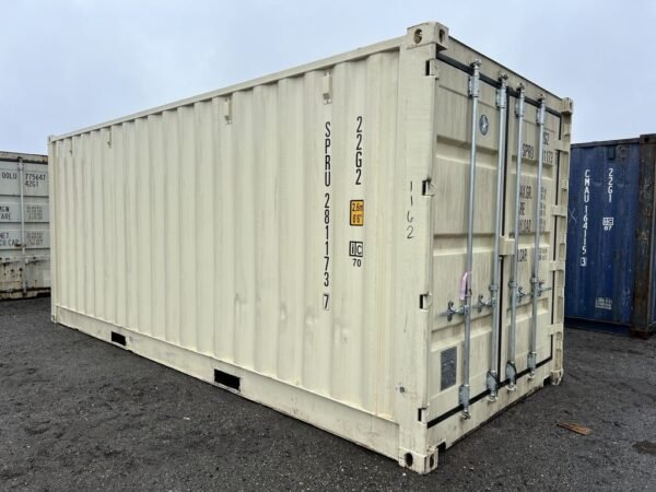 20ft storage container standard height open side