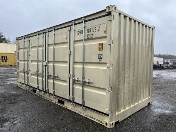 20ft storage container standard height open side