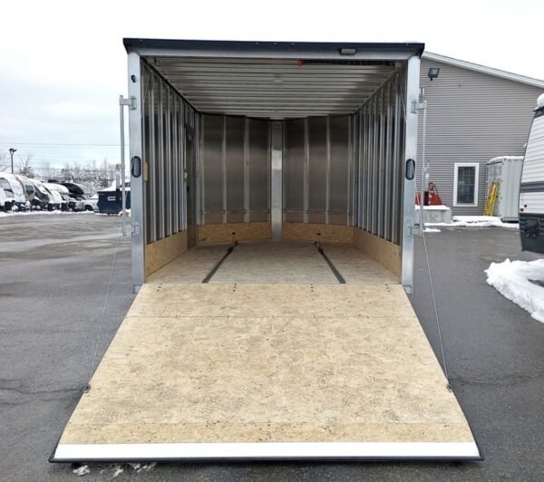 2024 mission trailers 101×12 aluminum 2 place crossover 3.0 w/side x side pkg, rear canopy