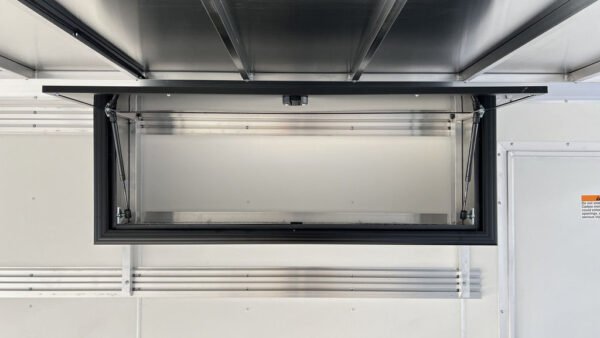 2024 sno pro 7.5×22 aluminum 4 place drive in/out w/extra height, mats & guides, canopy