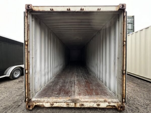 40f storage container standard height wind and water tight used