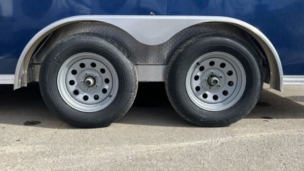2023 high country 7.5×14 aluminum 2/3 place drive in/out w/tapered ramp doors