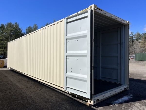 40ft storage container high cube one trip side doors