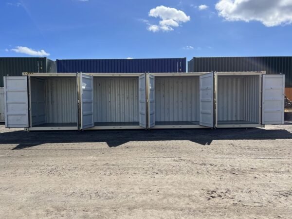 40ft storage container high cube one trip side doors