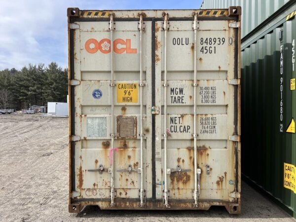 40ft storage container high cube cargo worthy.